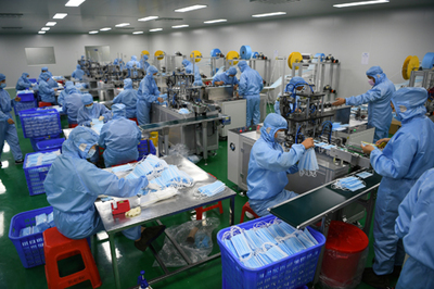 廣東一片天醫藥集團醫用口罩生產線正式投產，拓展個人衛生用品銷售新篇章